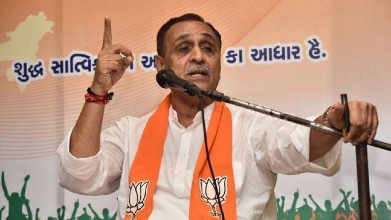 Vijay Rupani absent from campaign, wife Anjali seeks votes for Bavaliya