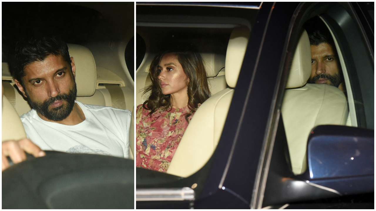 Farhan Akhtar and Shibani Dandekar