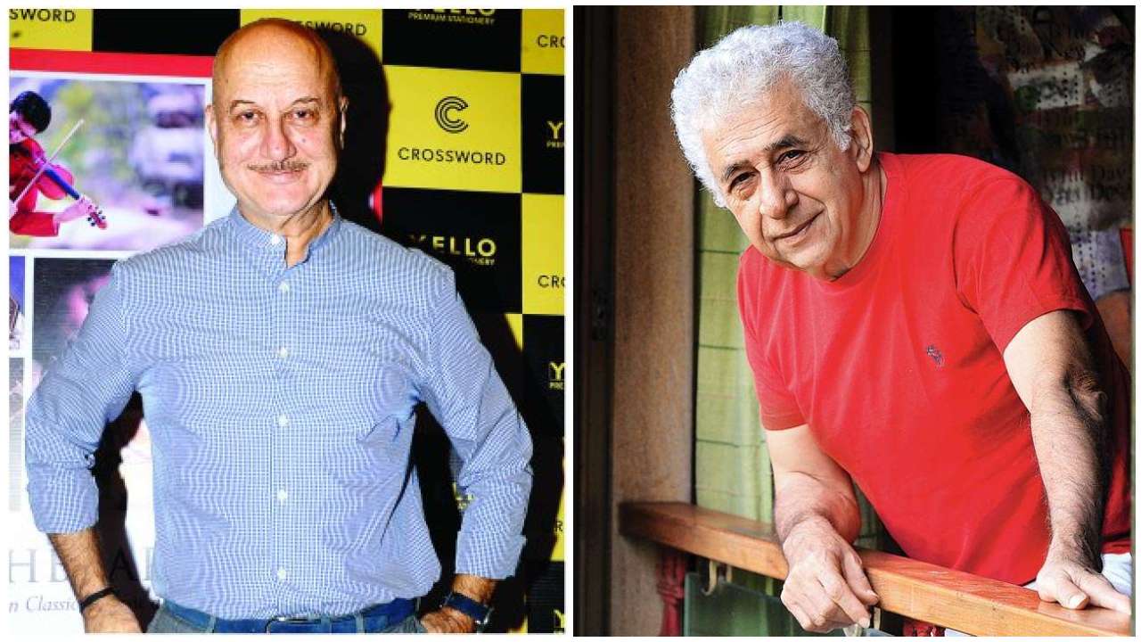 Anupam Kher asks Nasseruddin Shah how much more freedom does he need