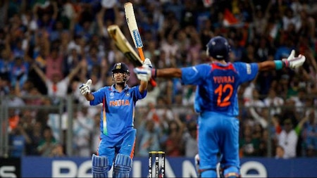 India win World Cup 2011 under MS Dhoni