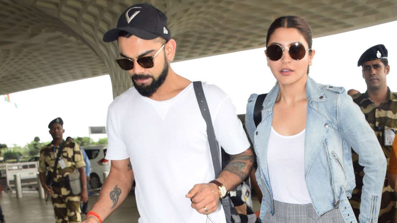 Virat Kohli and Anushka Sharma