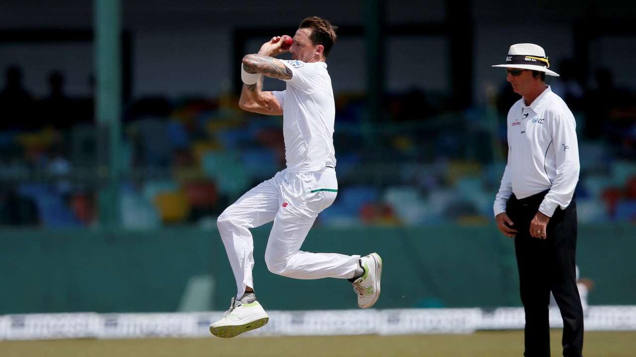 Image result for Dale Steyn vs pakistan test 2018