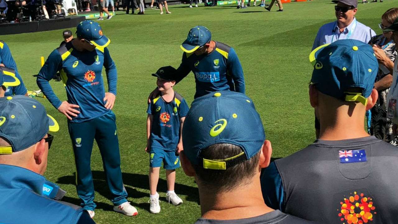 Archie Schiller gets Baggy Green, joins Virat Kohli & Tim Paine for toss