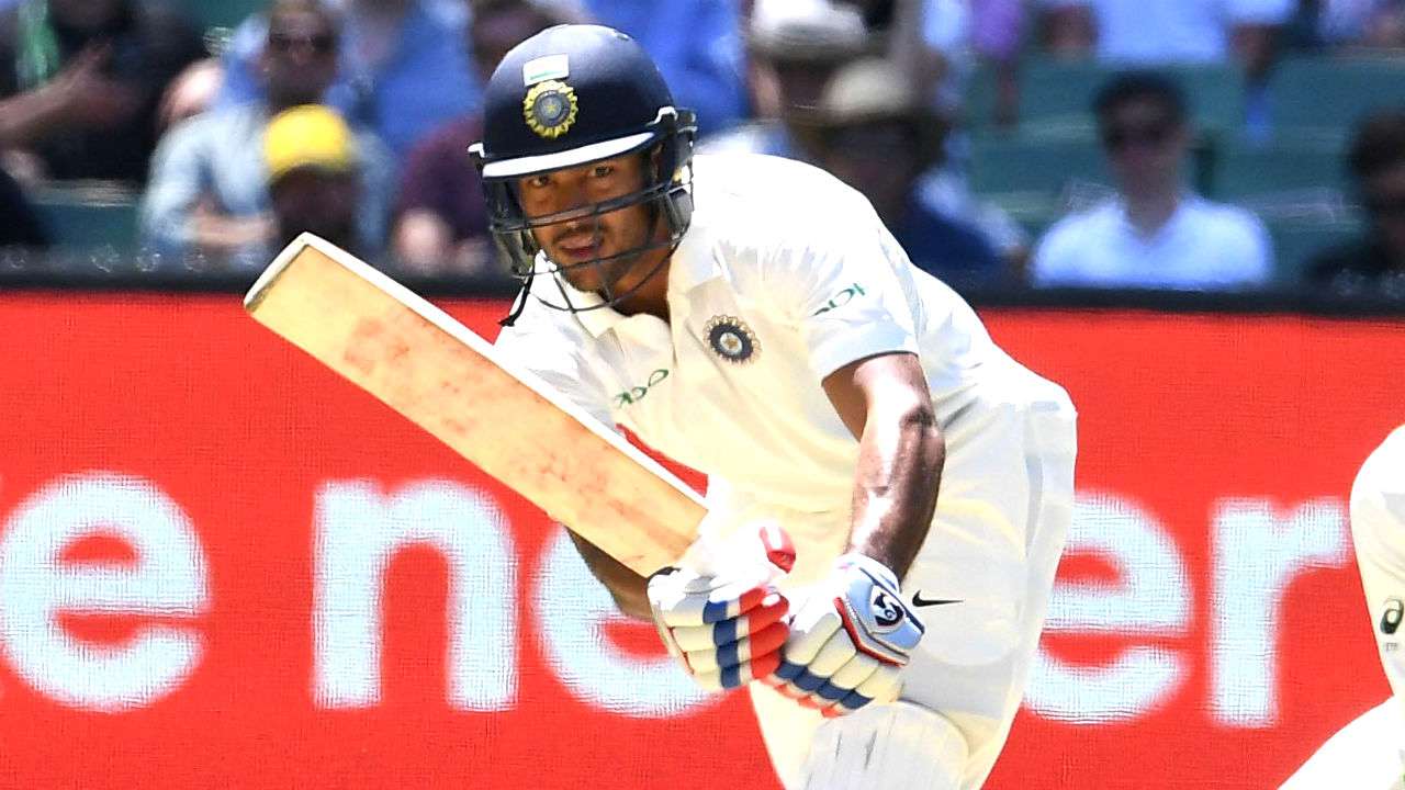 Mayank Agarwal's debut