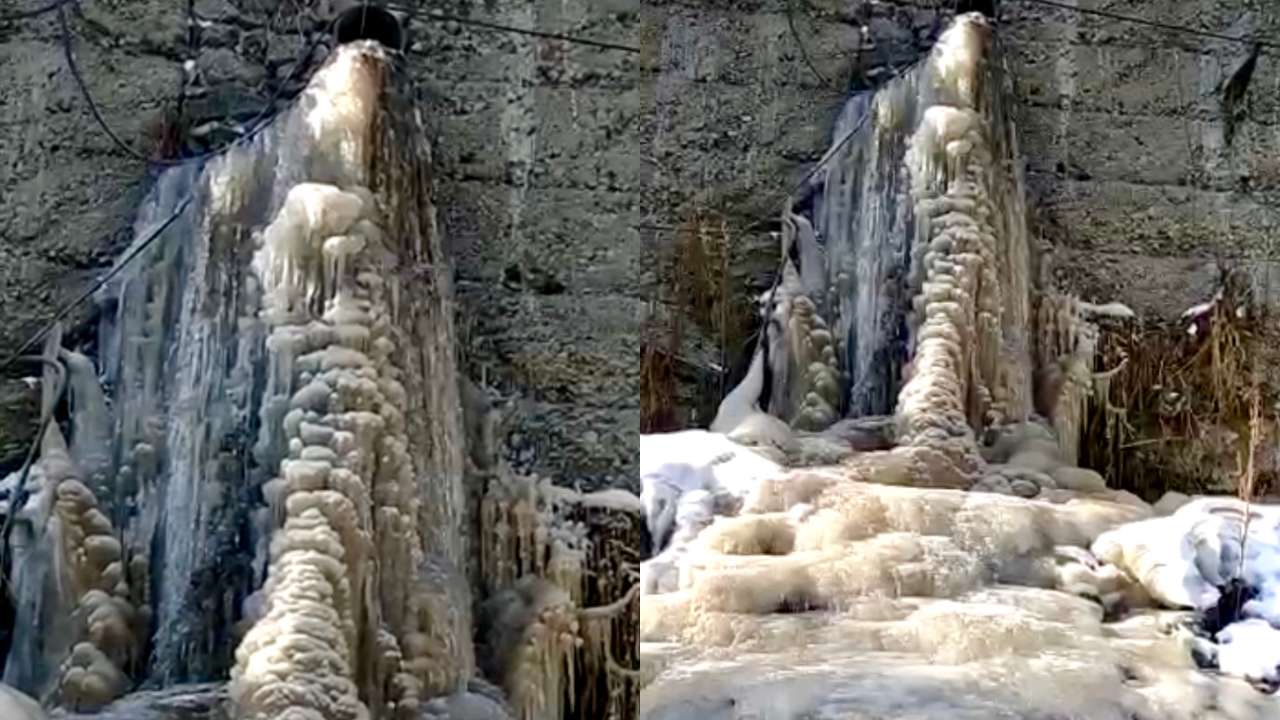 Frozen water bodies