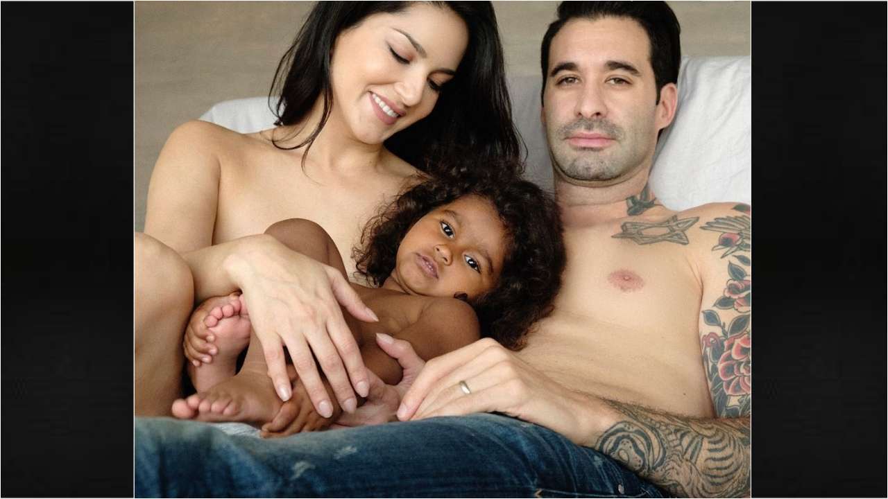 Sunny Leone's family photoshoot