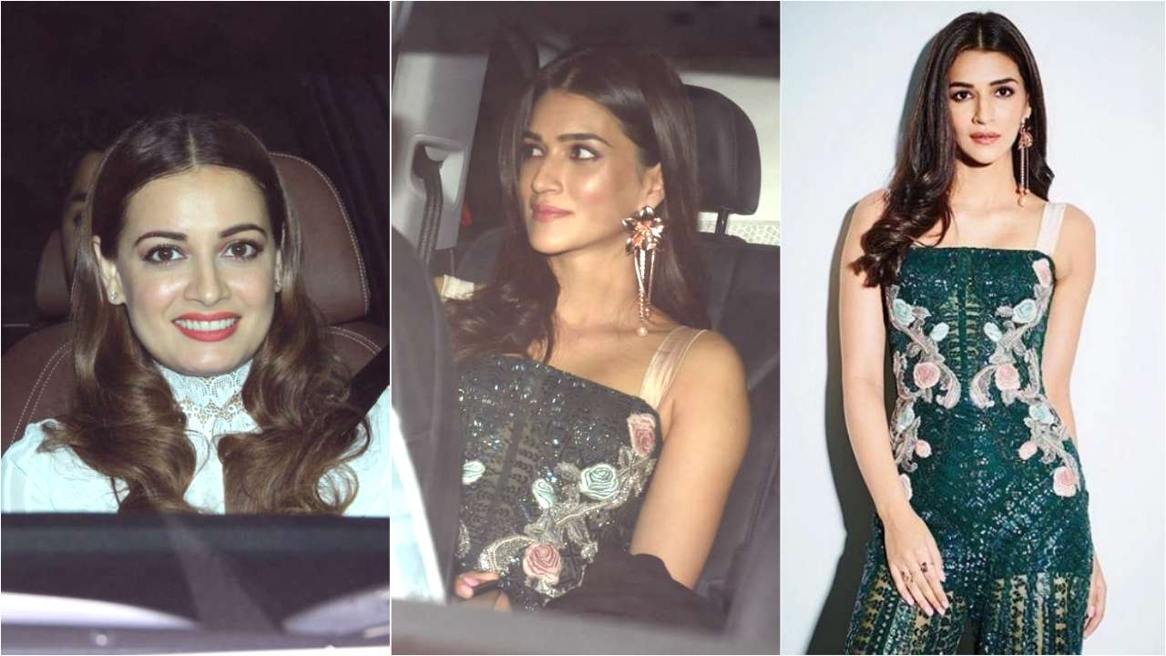 Dia Mirza and Kriti Sanon