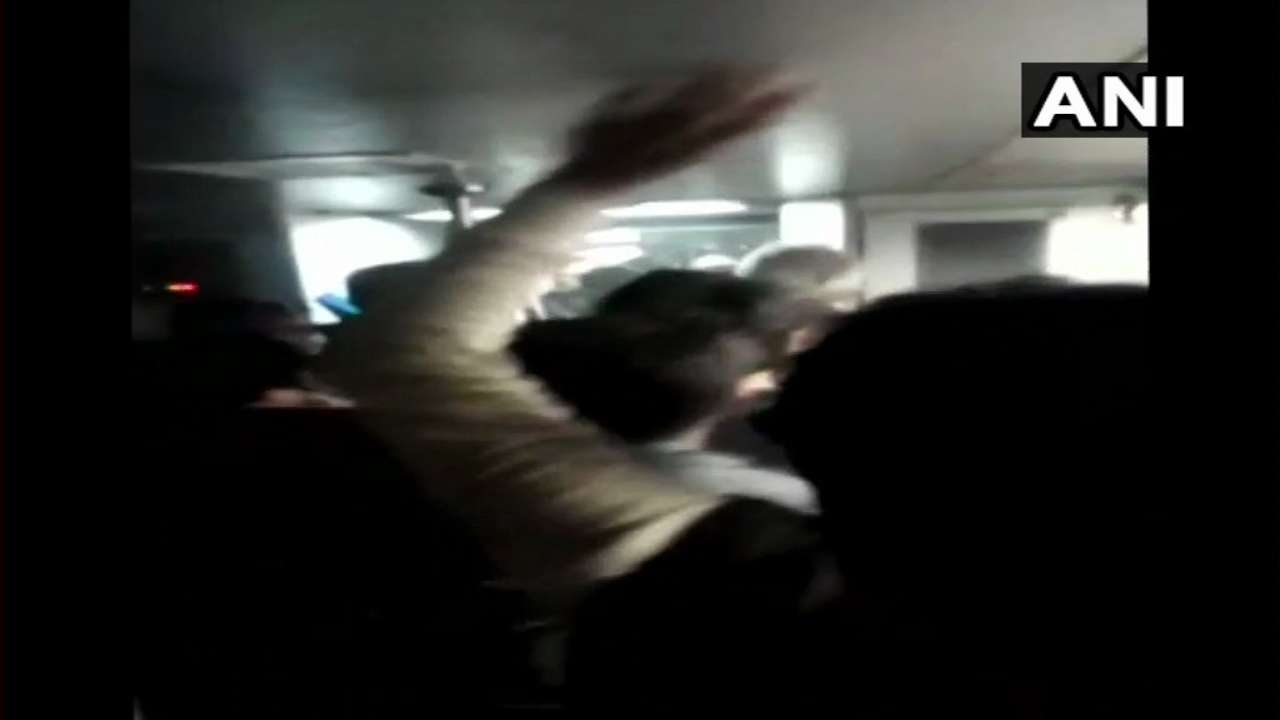 Metro authorities urged passengers not to panic