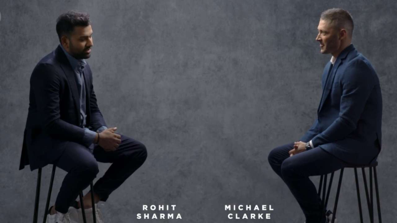 Rohit Sharma in a chat with Michael Clarke talks about how he can't wait to become a Father