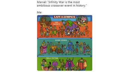 Infinity War crossover