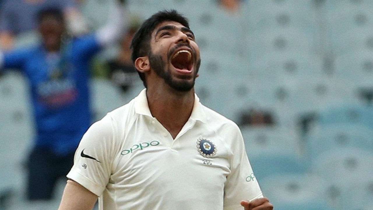 Jasprit Bumrah strikes, Aaron Finch out