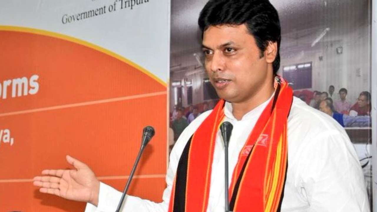 Deb thanks people of Tripura for win