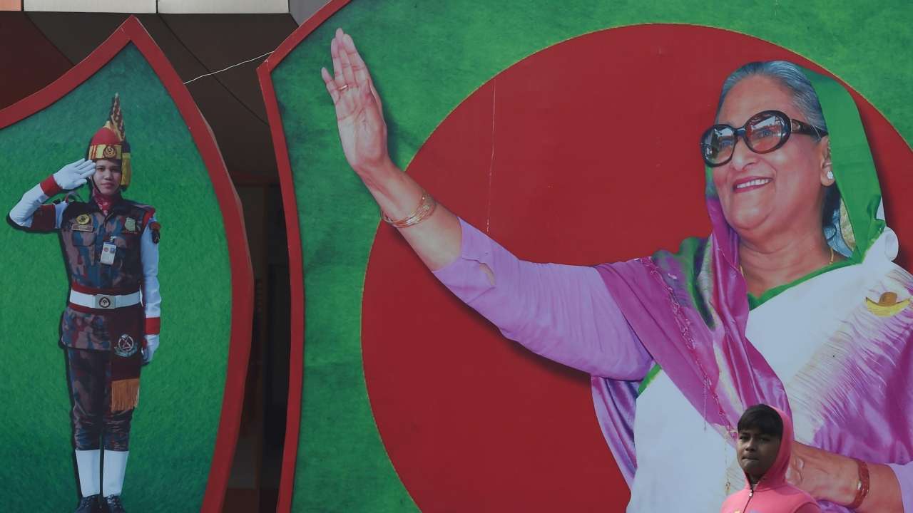 Hasina expected to win (AFP)