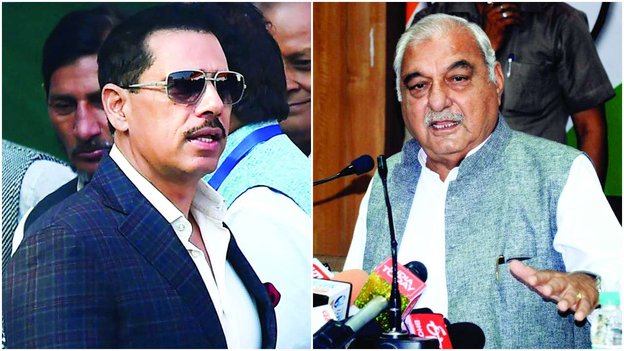 Robert Vadra, Bhupinder Singh Hooda