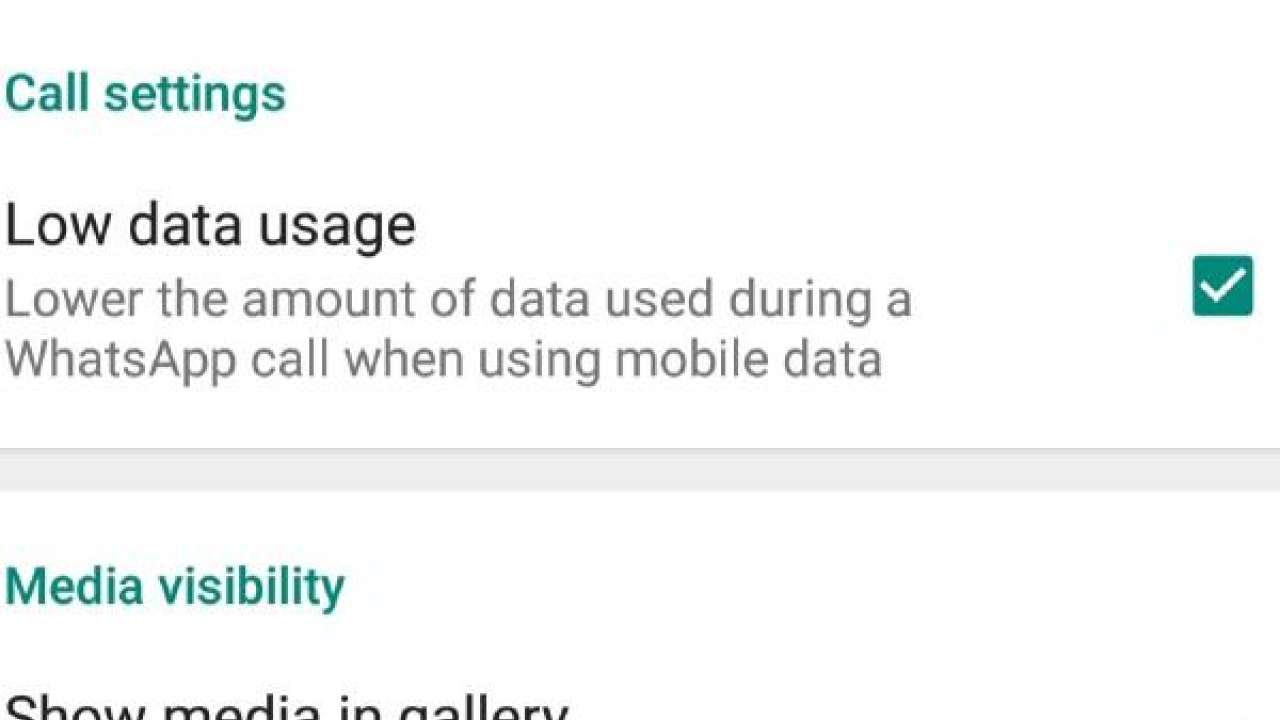 Un-check the Media Visibility option