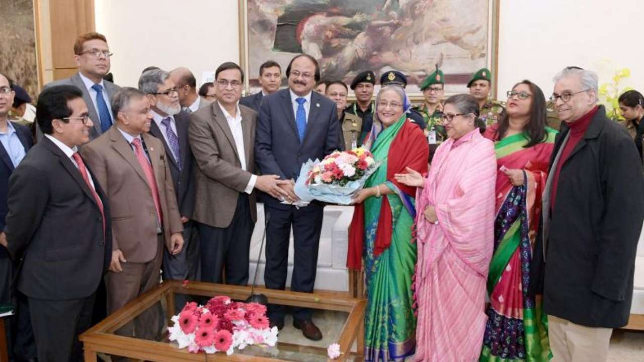 Hasina breaks her own record
