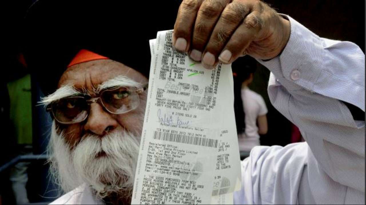 Bill displaying GST Bill displaying GST
