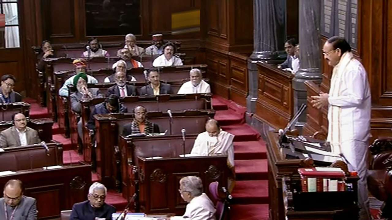 Venkaiah Naidu in RS