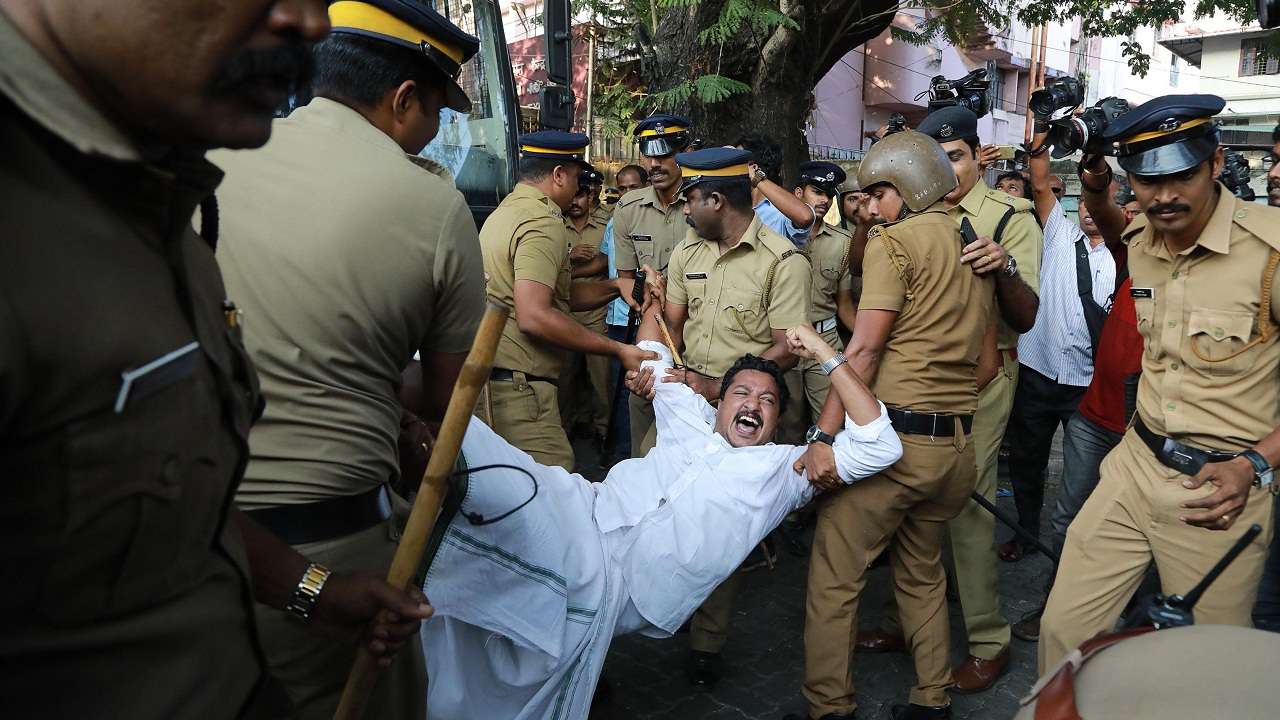 Kerala protest