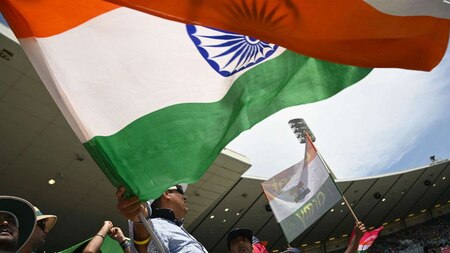 Indian flag flies higher