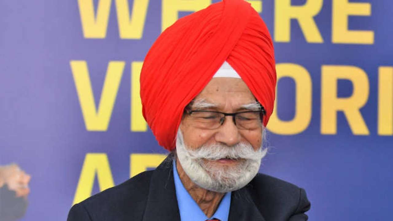(Hockey legend Balbir Singh Sr) 