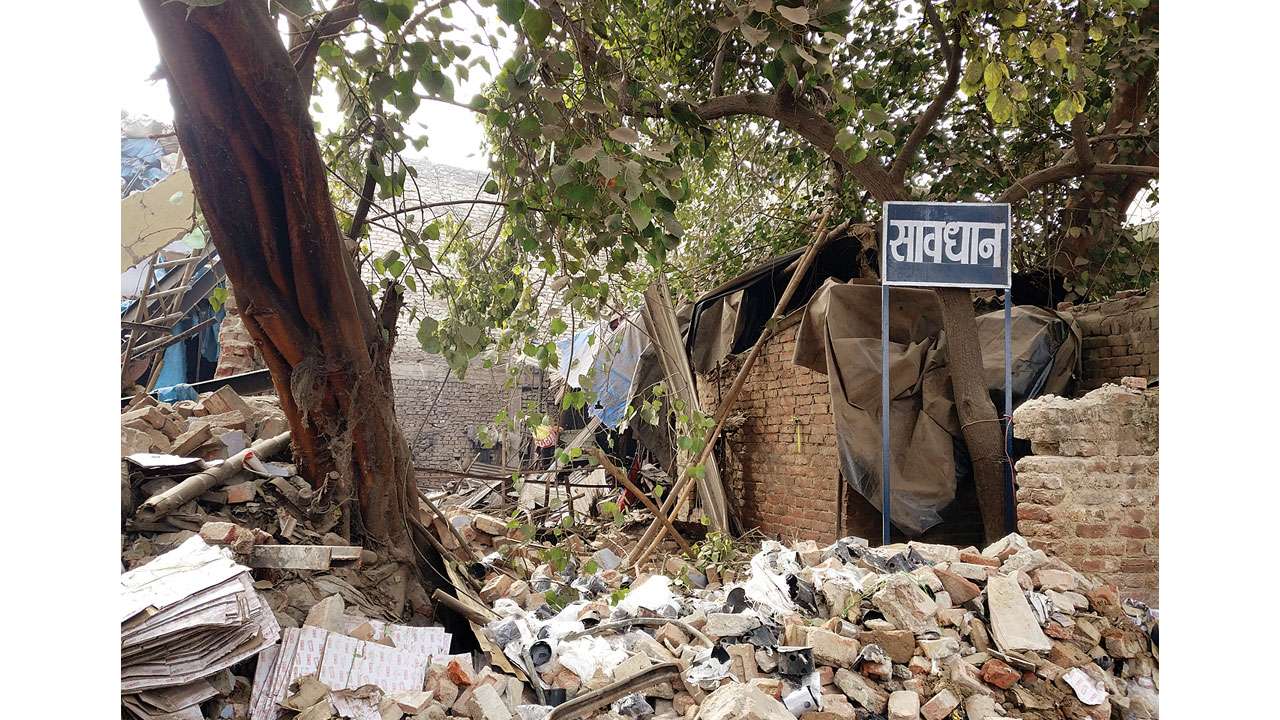 Moti Nagar factory collapse