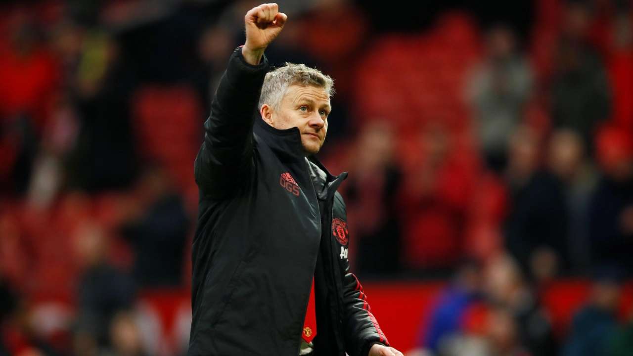 Manchester United's Ole Gunnar Solskjaer