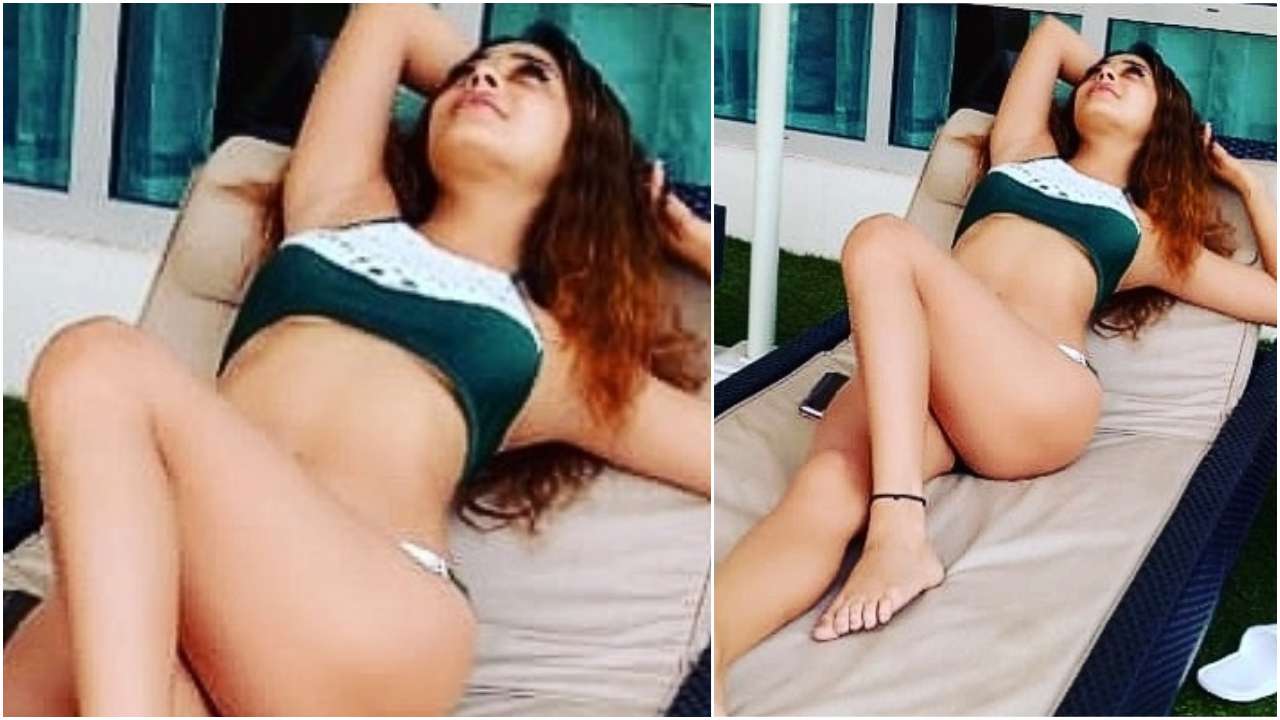 Sara Khan Xxx Photos - PHOTOS: TV hottie Sara Khan flaunts her curves in her latest bikini  pictures, gets brutally trolled