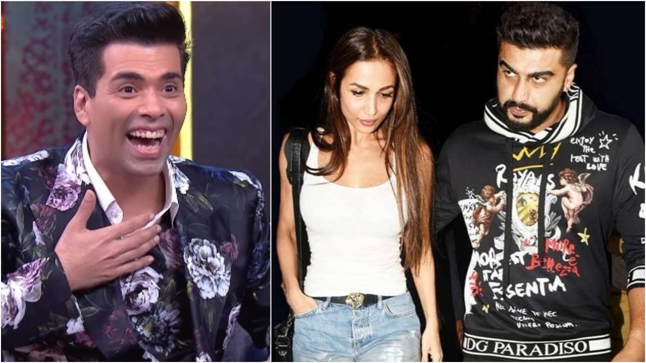 Karan Johar just confirmed that Malaika Arora and Arjun Kapoor are in fact  dating each other!