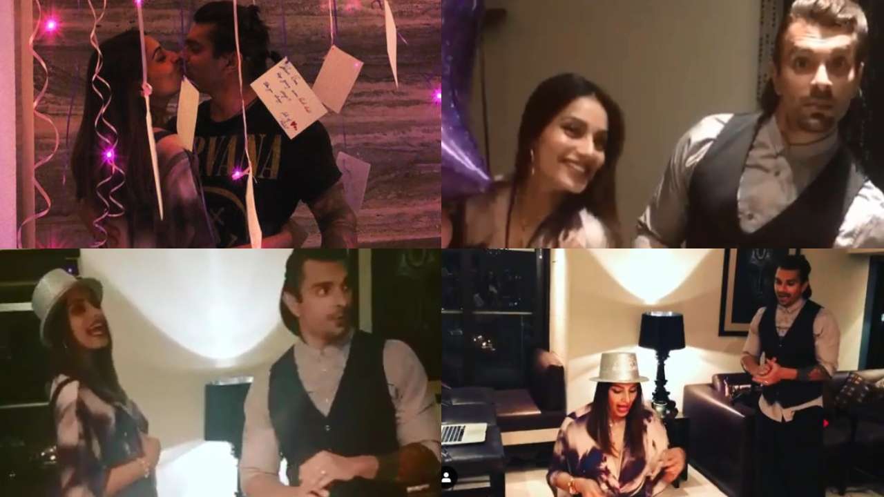 Happy Birthday Bipasha Basu: Her day begins with a passionate kiss from husband Karan Singh Grover, SEE PIC AND VIDEOS