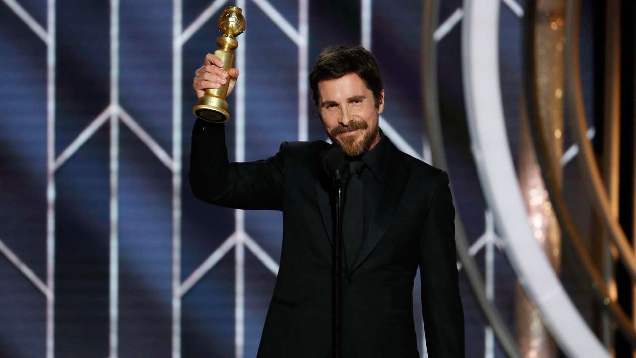Golden Globes 2019 Christian Bale Thanks Satan For