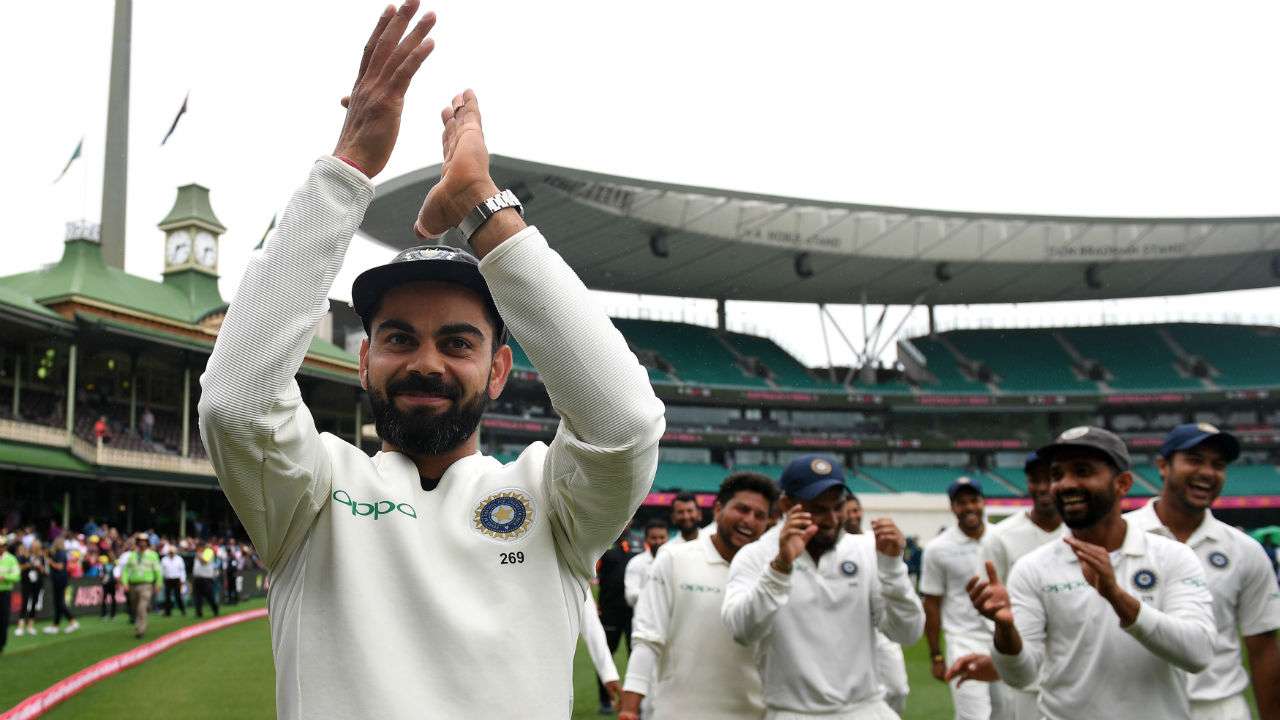 Virat Kohli, Team India thank the crowd