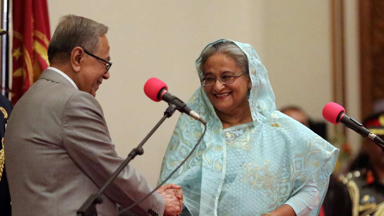 Sheikh Hasina takes oath as Bangladesh PM for third consecutive term