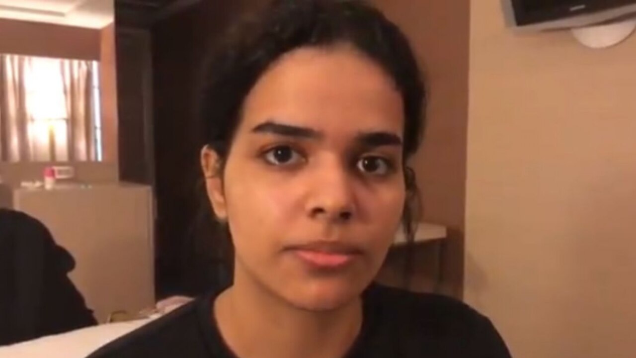 Saudi teenager fleeing family won't be deported, say thai officials