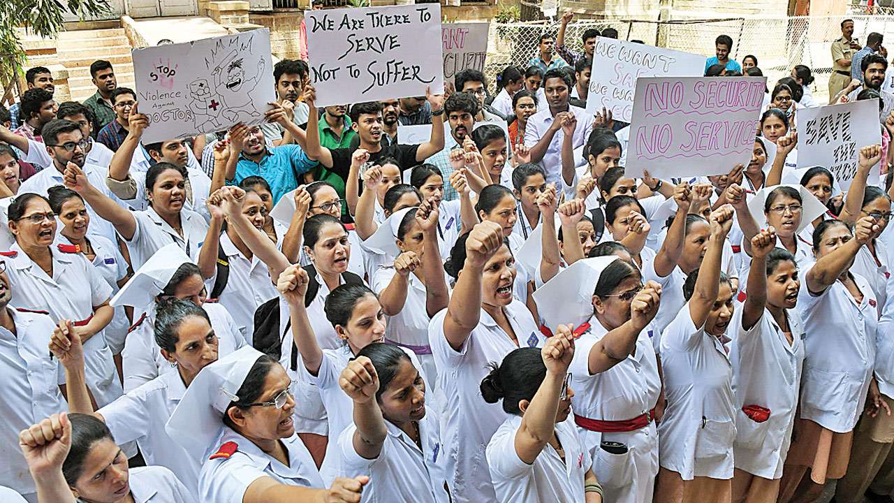Nurses Protest