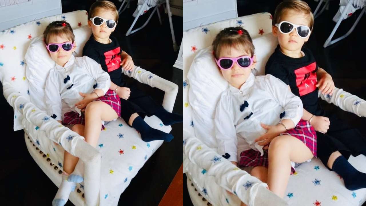 Yash and Roohi are just as stylish as dad Karan Johar and these pics ...