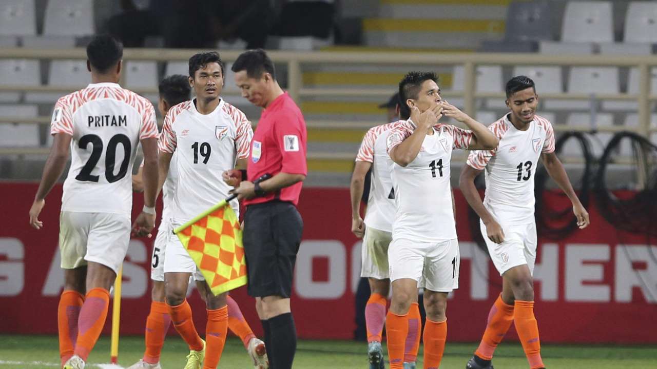 Sunil Chhetri scored two goals against Thailand, India won 4-1