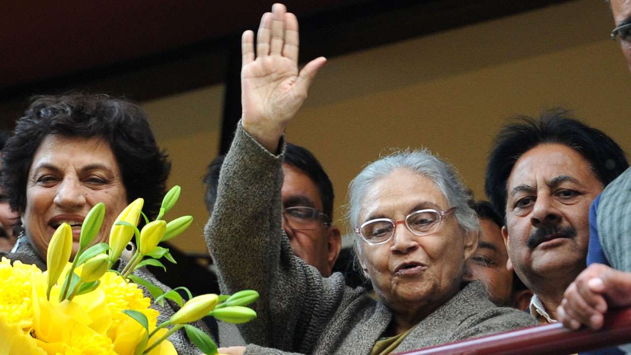 Sheila Dikshit served three consecutive terms as Delhi Chief Minister.