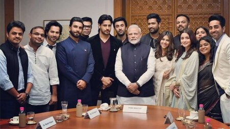 B-Town celebs meet PM Modi