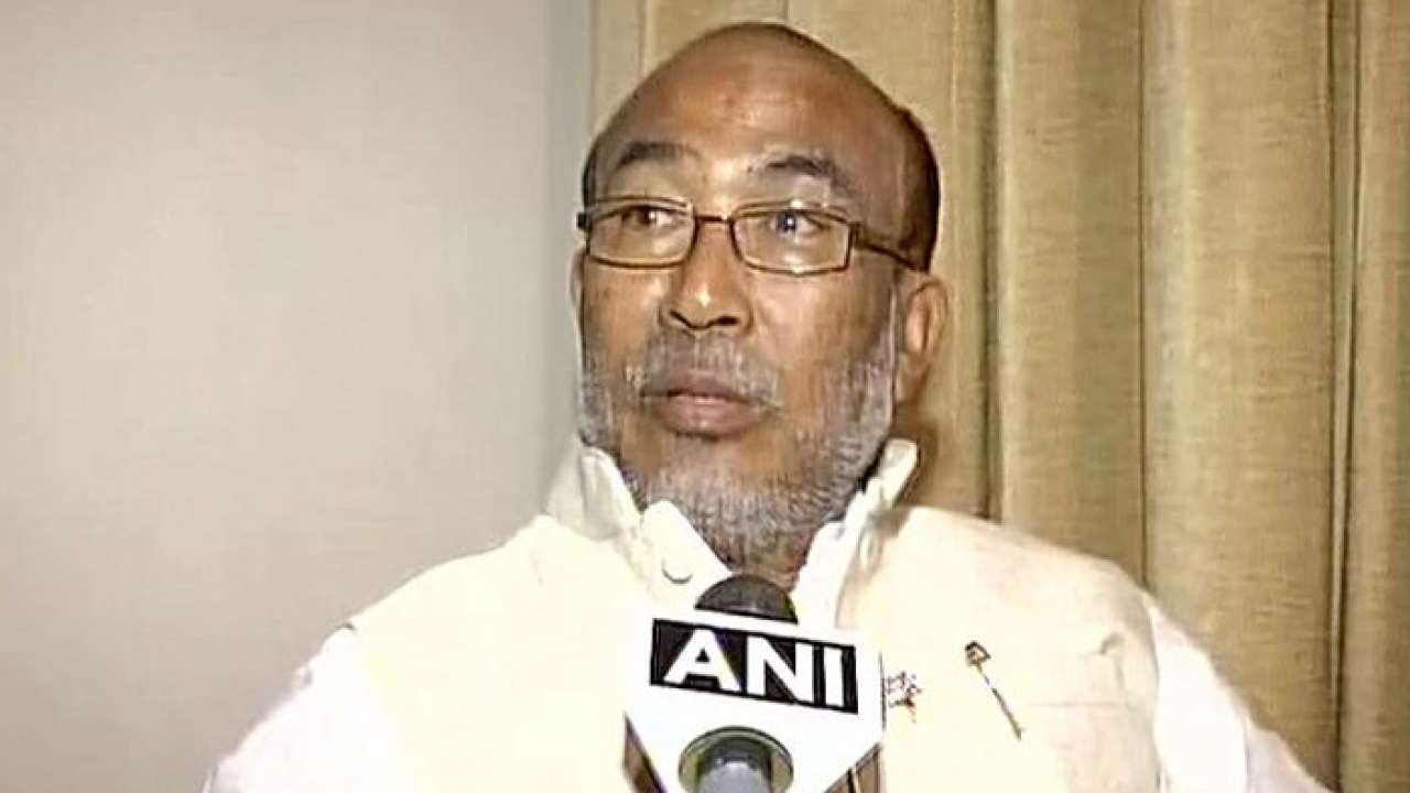 (Manipur Chief Minister Nongthombam Biren Singh) 