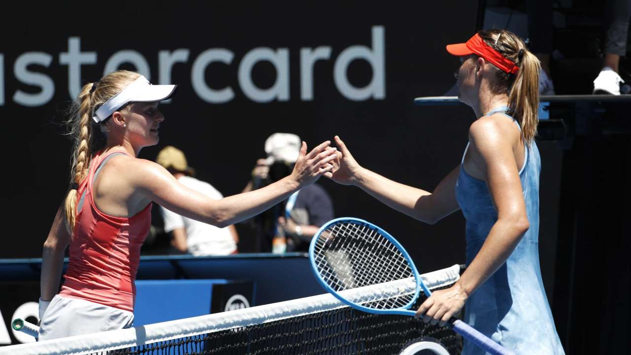 Maria Sharapova takes a dig on male players' supporting gender equality in tennis