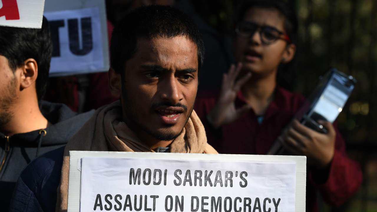 (Protest against Citizenship Amendment bill) 