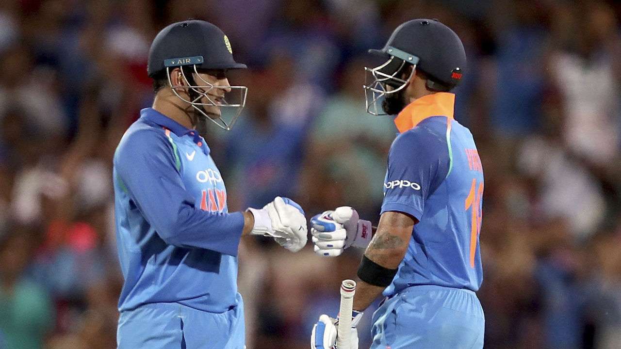 MS Dhoni and Virat Kohli