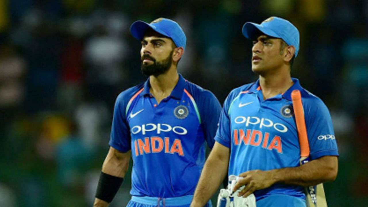 Virat Kohli and MS Dhoni