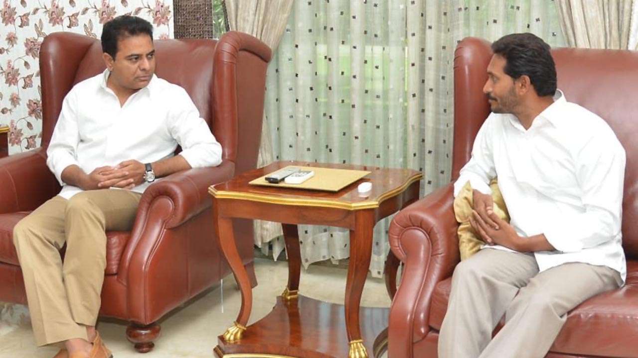 KTR and Jagan