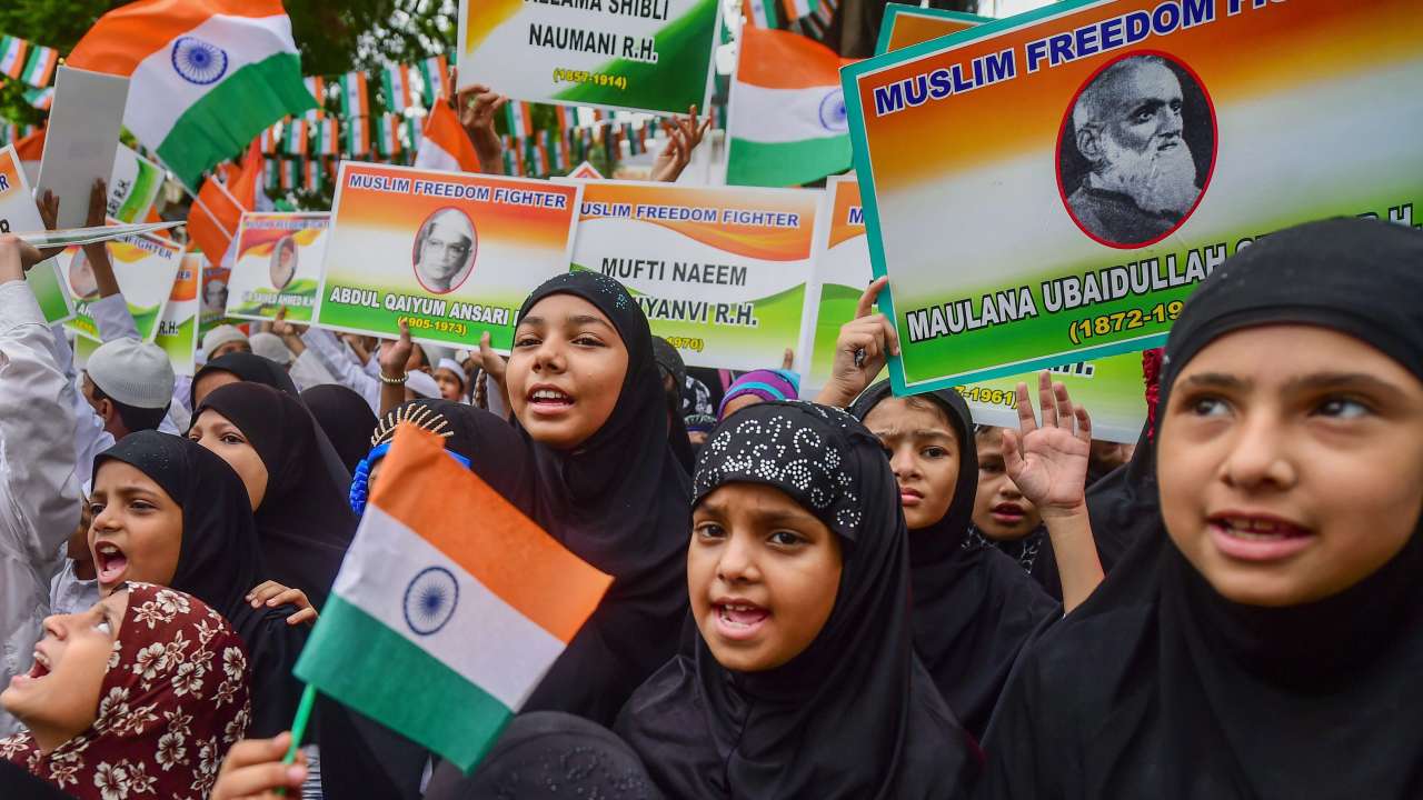 School and Madarsa students in Gujarat