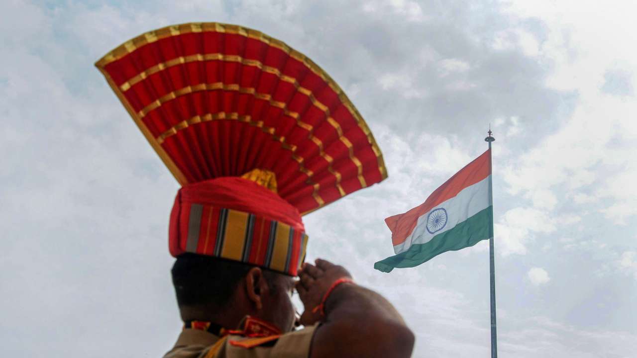 The salute!