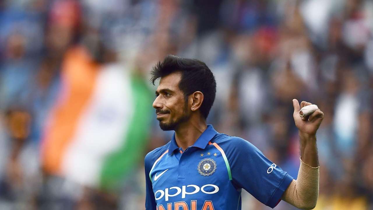 Yuzvendra Chahal took 6/42 against Australia in the final ODI in Melbourne (photo - AFP)