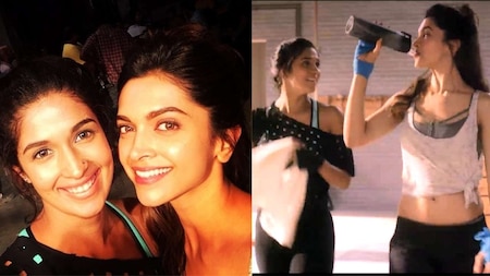 Harleen also featured in a commercial with Deepika Padukone