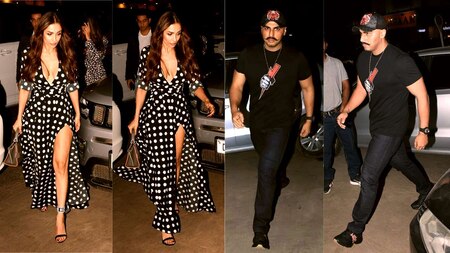 Arjun Kapoor and Malaika Arora step out for a dinner date